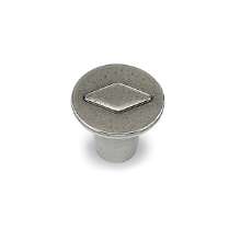 Afbeeldingen van Hettich Knop Barcino, H 25 mm, ø 30 mm, tinkleurig