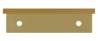 Afbeeldingen van Siro Handgreep metaal - boorafstand 48mm/L 70mm/H 40mm/B 20mm goud geborsteld 