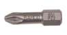 Afbeeldingen van Bahco RVS bits pz2 25mm 1/4 blister a 10 stuks