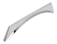 Afbeeldingen van Siro Meubelgreep metaal - boorafstand 160mm/L 172mm/H 31mm/B 12mm chroom glanzend 