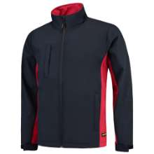 Afbeeldingen van Tricorp softshell jack 402002 - maat 7XL - marineblauw/rood 