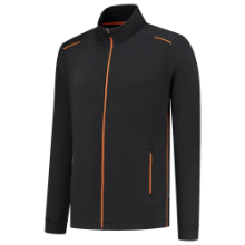 Afbeeldingen van Tricorp sweatvest Accent - maat 5XL - zwart/oranje  