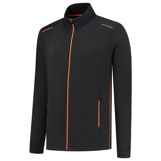Afbeeldingen van Tricorp sweatvest Accent - maat 4XL - zwart/oranje  