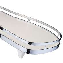 Afbeeldingen van Hettich LeMans II Legplankensets STYLE, verchroomd , 500, links