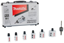 Afbeeldingen van Makita gatzaagset Ezychange - 7 delig 20-65mm - In aluminium koffer