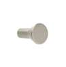 Afbeeldingen van Siro Meubelknop metaal - L 15mm/H 24mm/B 15mm - RVS effect 