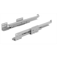 Afbeeldingen van Hettich Meer dan volledig uittrekbare ladegeleider Actro met Silent System, 40 kg, 400 mm, Kastzijwanddikte 19 mm (EB 12), links en rechts