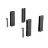 Afbeeldingen van Hettich DesignSide adapter ArciTech, 124 mm / 124, antraciet
