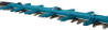 Afbeeldingen van Makita XGT 40 V Max Heggenschaar 75cm Trimuitvoering UH005GM201
