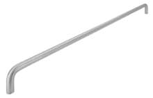 Afbeeldingen van Siro beugelgreep metaal - boorafstand 512mm/L 522mm/H 35mm/B 10mm RVS