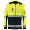 Afbeeldingen van Tricorp softshell jack 403007 - maat 8XL - geel/marineblauw 