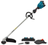Afbeeldingen van Makita Bosmaaier DUR369LPT2 - 2x18v 4x 5,0Ah li-on accu - D-greep inclusief duo snellader, in doos 