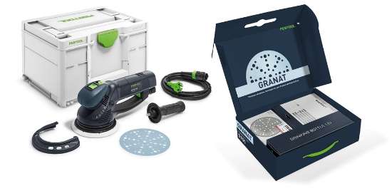 Afbeeldingen van Festool Rotex  RO150 FEQ GR-set P