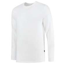 Afbeeldingen van Tricorp T-Shirt lange mouw 60°c wasbaar 101015 Wit XS