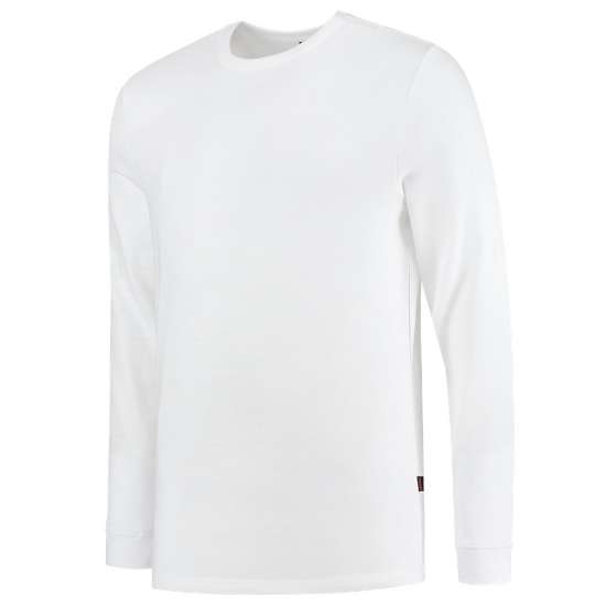 Afbeeldingen van Tricorp T-Shirt lange mouw 60°c wasbaar 101015 Wit XS