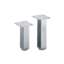 Afbeeldingen van Hettich Meubelvoet Lano SQ 30, 150 mm zilver geëloxeerd