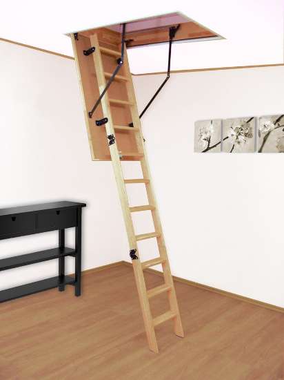 Afbeeldingen van Altrex Zoldertrap Woodytrex-Budget - 120x60cm 