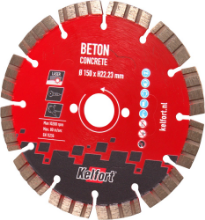 Afbeeldingen van Kelfort Diamantzaagblad - 150x22.23mm - beton 