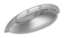 Afbeeldingen van Siro Schelpgreep metaal - boorafstand 64mm/L 93mm/H 20mm/B 27mm chroom glanzend 