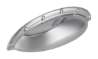 Afbeeldingen van Siro Schelpgreep metaal - boorafstand 64mm/L 93mm/H 20mm/B 27mm chroom glanzend 