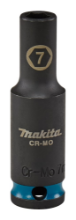 Afbeeldingen van Makita Krachtdop IMPBL 3/8 7mm lang E-16243