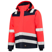 Afbeeldingen van Tricorp parka 403023 - maat 8XL - rood/inkt 