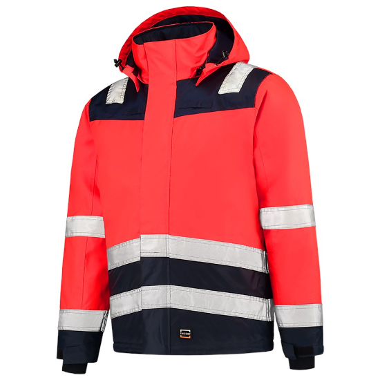 Afbeeldingen van Tricorp parka 403023 - maat 4XL - rood/inkt 