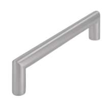 Afbeeldingen van Siro Meubelgreep metaal - boorafstand 128mm/L 140mm/H 32mm/B 12mm - RVS 