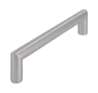 Afbeeldingen van Siro Meubelgreep metaal - boorafstand 128mm/L 140mm/H 32mm/B 12mm - RVS 