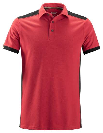 Afbeeldingen van Snickers polo shirt 2715-1604 maat L chilli rood