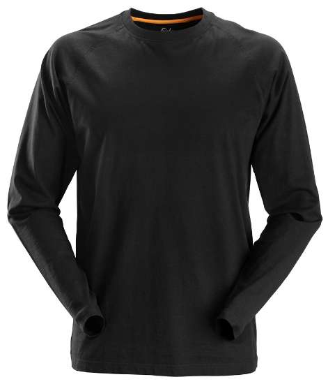 Afbeeldingen van Snickers shirt lange mouwen 2410-0400 maat XXXL zwart