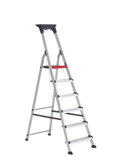 Afbeeldingen van Altrex Huishoudtrap double decker - 6 treden 