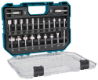 Afbeeldingen van Makita Freesset 8mm 22-delig kant D-74778
