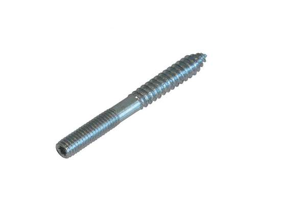 Afbeeldingen van GB Stokeind zonder sleutelvlak M6x60mm Ø5,2mm Elektrolytisch Verzinkt  Op=Op