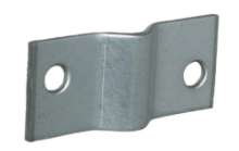 Afbeeldingen van GB gaaspaneelklem voor 6 mm gaas 50x20 2 Zink-Magnesium