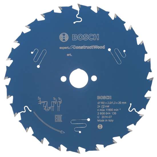 Afbeeldingen van Bosch Cirkelzaagblad Expert for Construct Wood