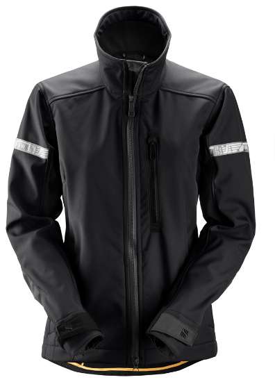 Afbeeldingen van Snickers softshell dames jack 1207-0404 maat S