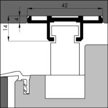 Afbeeldingen van Bovenrailprofiel ABRP957