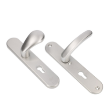 Afbeeldingen van Ami Veiligheidsgarnituur 250/50/1 Knop 173 / Deurkruk 378 Rotaveer vastdraaibaar - PC72 deurdikte 53/57mm - F1 