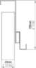 Afbeeldingen van Siro Deurkapstok metaal - met 4 haken L 404mm/H 75mm/B 138mm chroom glanzend 