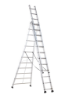 Afbeeldingen van Aluminium ladder - 3-delige reformladder