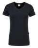 Afbeeldingen van T-Shirt V Hals Fitted Dames
