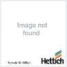 Afbeeldingen van Hettich Sensys 110°-scharnier met geïntegreerde demping (Sensys 8645i), vernikkeld, opliggend, openingshoek 110°, TH-boorbeeld 52 x 5,5 mm, voor schroefbevestiging (-)
