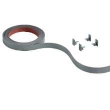 Afbeeldingen van Hettich Kleurensets voor de kleurafdekking van de loopprofielen, 16 mm, zilver, 2500 mm