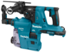Afbeeldingen van Makita Combihamer DHR283ZWJU - 2x18v - met stofafzuiging in MBox 