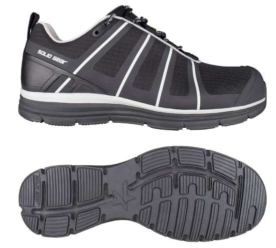 Afbeeldingen van Solid Gear schoen Evolution Black laag model maat 40 - zwart - S1P 