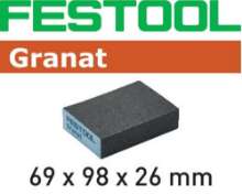 Afbeeldingen van Festool Schuurblok granat 69x98x26 120 GR/6