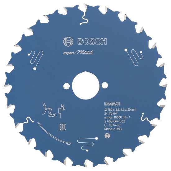 Afbeeldingen van Bosch Cirkelzaagblad Expert for Wood