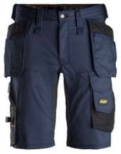 Afbeeldingen van Snickers korte broek 6141-9504 maat 054 donker blauw