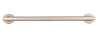 Afbeeldingen van Siro Meubelgreep metaal - boorafstand 128mm/L 145mm/H 25mm/B 16mm - RVS effect 